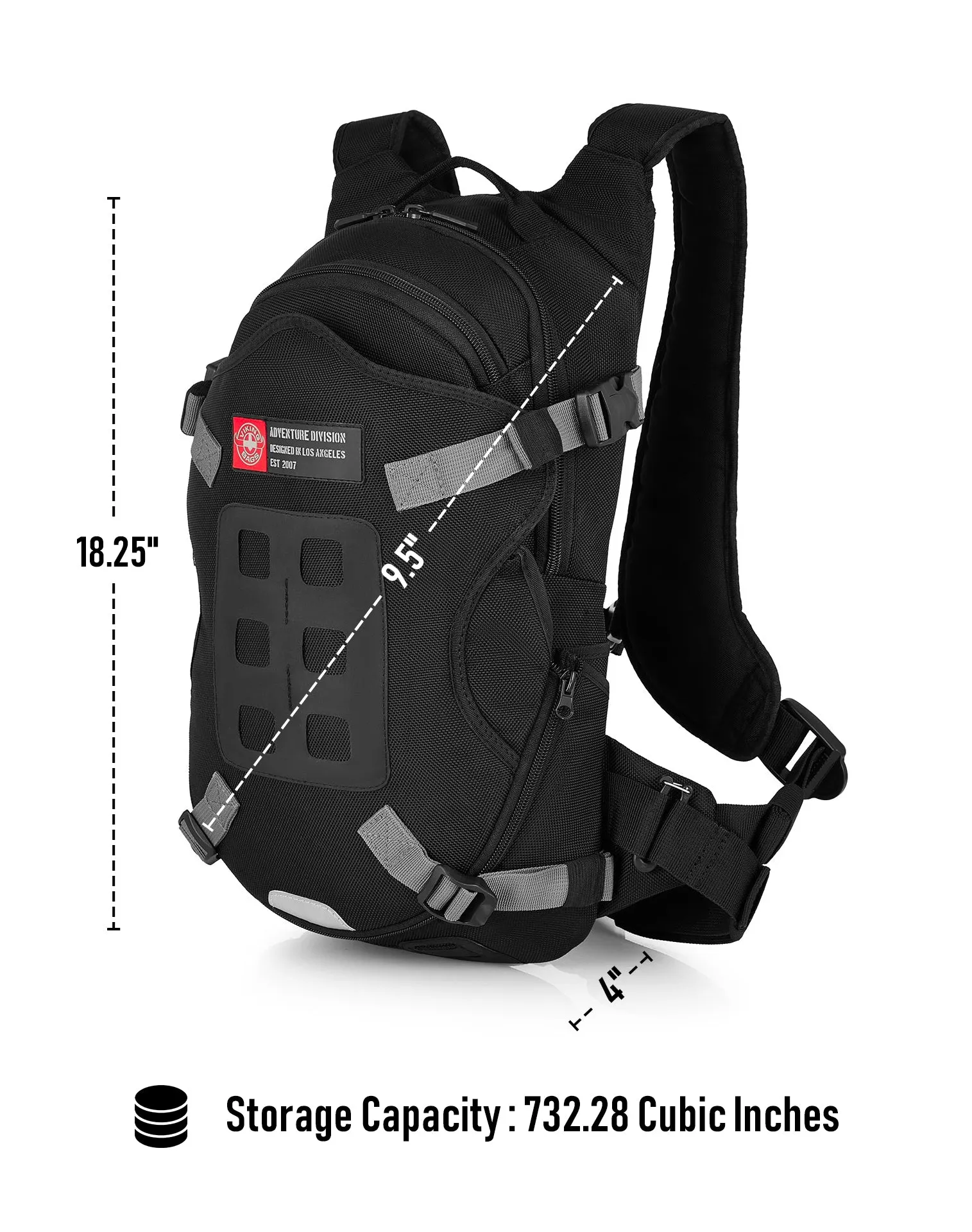 12L - Explorer Suzuki Adventure Touring Backpack