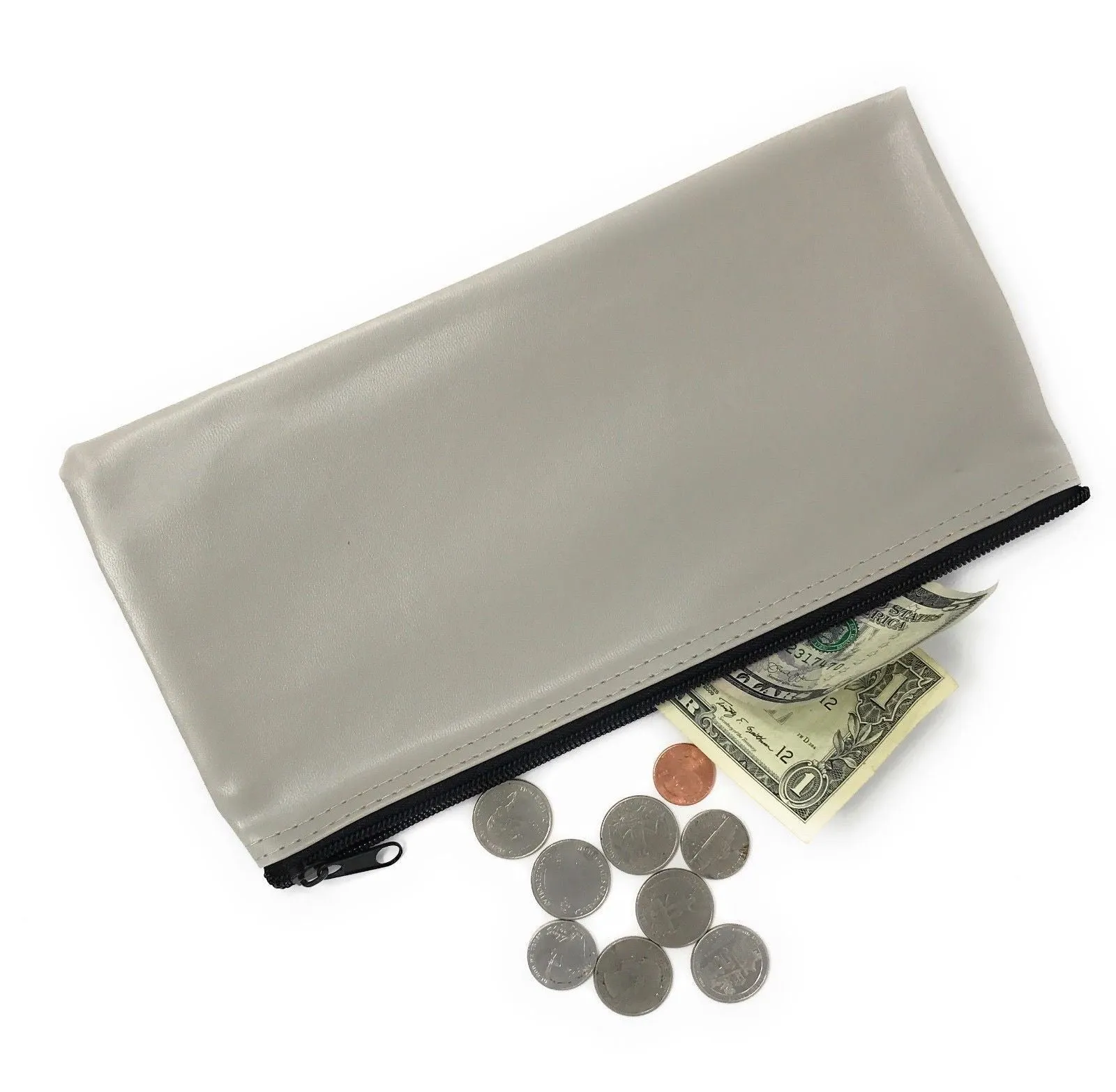 15 Lot Zippered Bank Deposit Bag Carry Pouch Safe Money Organizer Wholesale