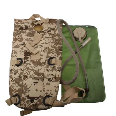 2.5L Duffle Nylon Waterbag Backpack with Tube / Waterbag