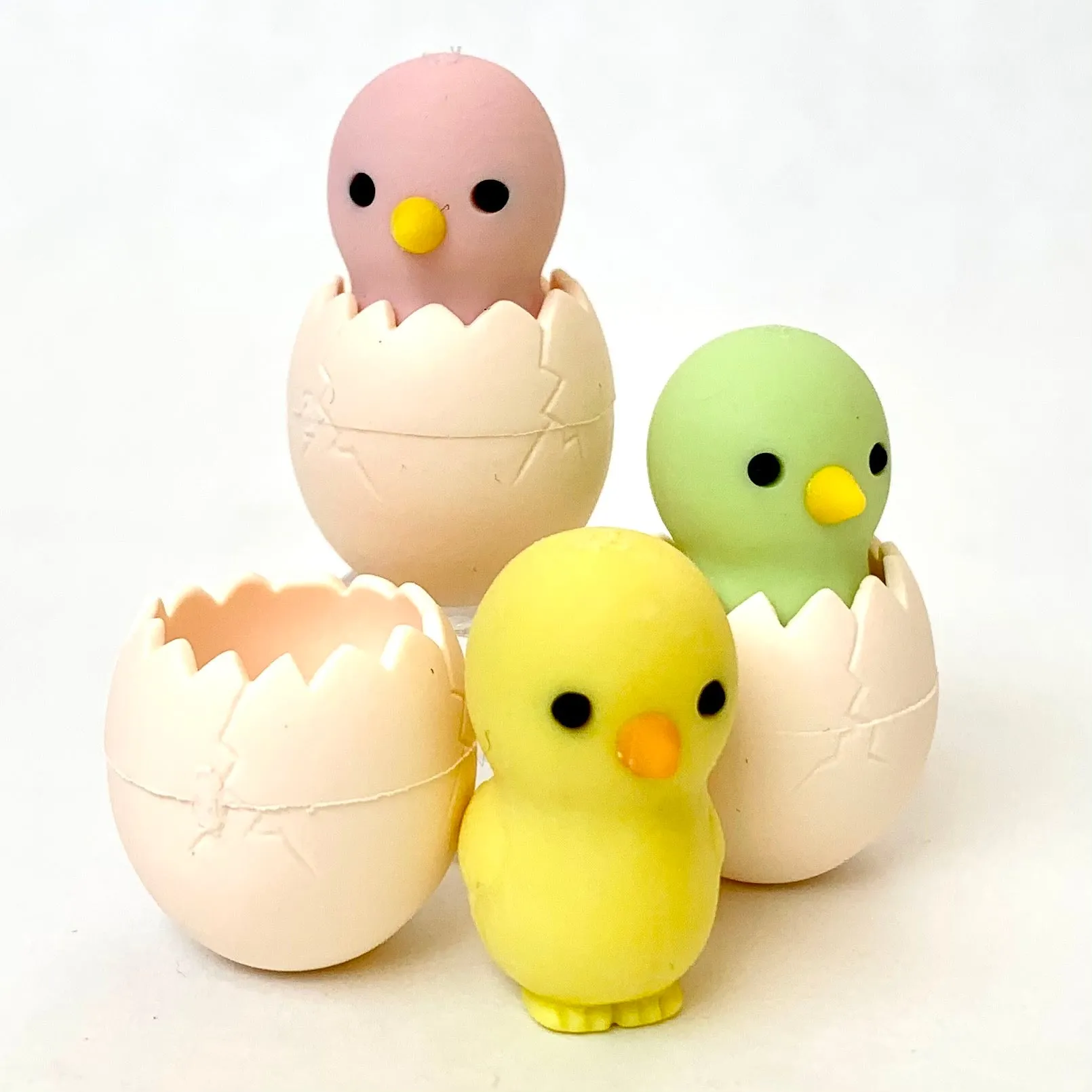 382421 Iwako Baby Chick Erasers-30