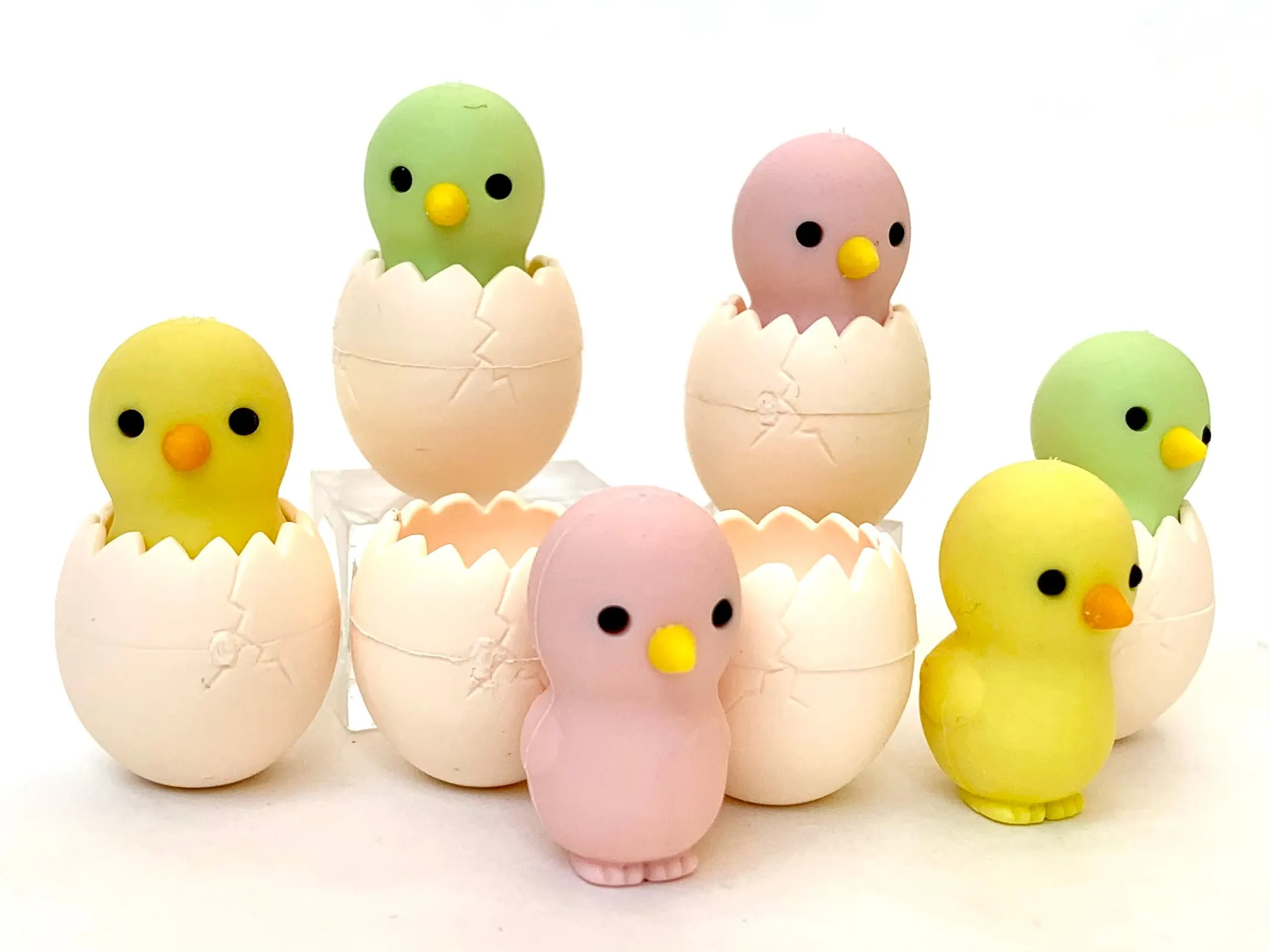 382421 Iwako Baby Chick Erasers-30