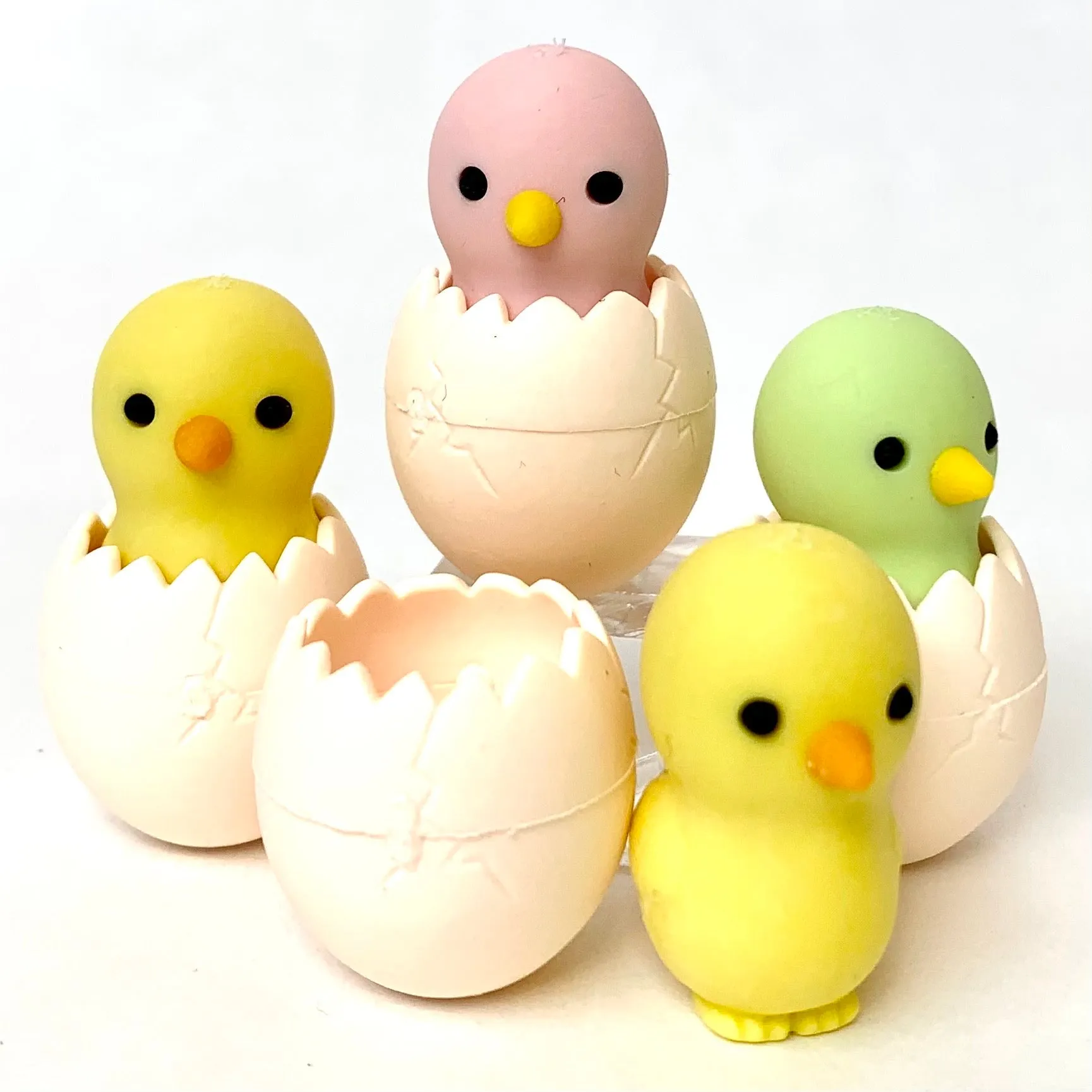 382421 Iwako Baby Chick Erasers-30