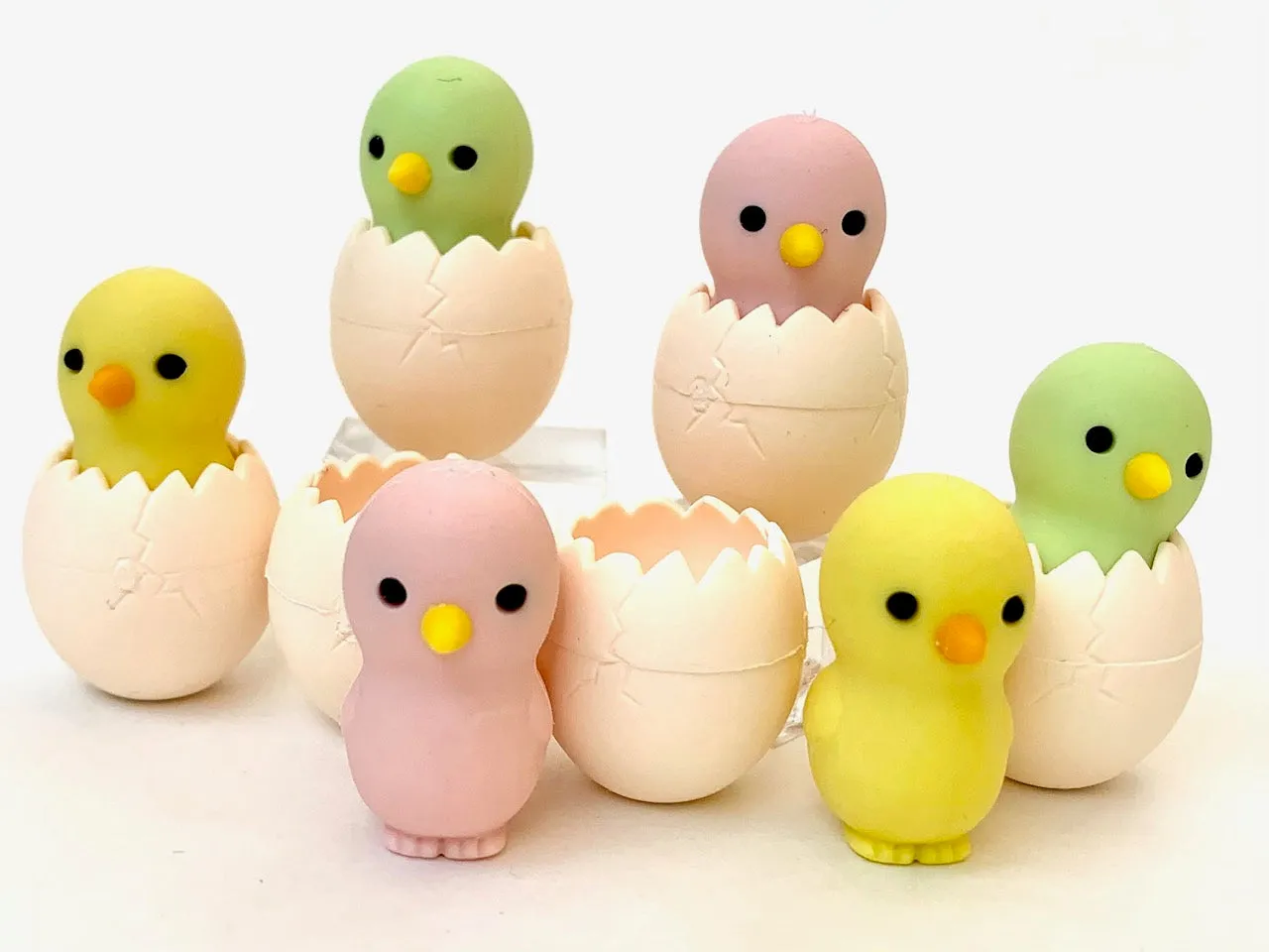 382421 Iwako Baby Chick Erasers-30