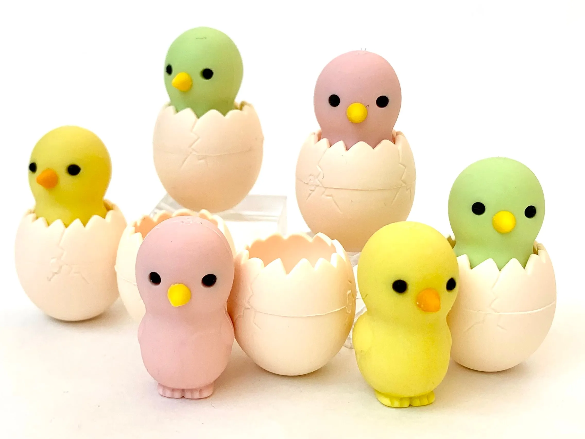 382421 Iwako Baby Chick Erasers-30