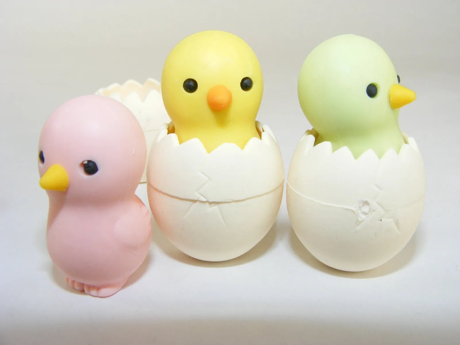 382421 Iwako Baby Chick Erasers-30