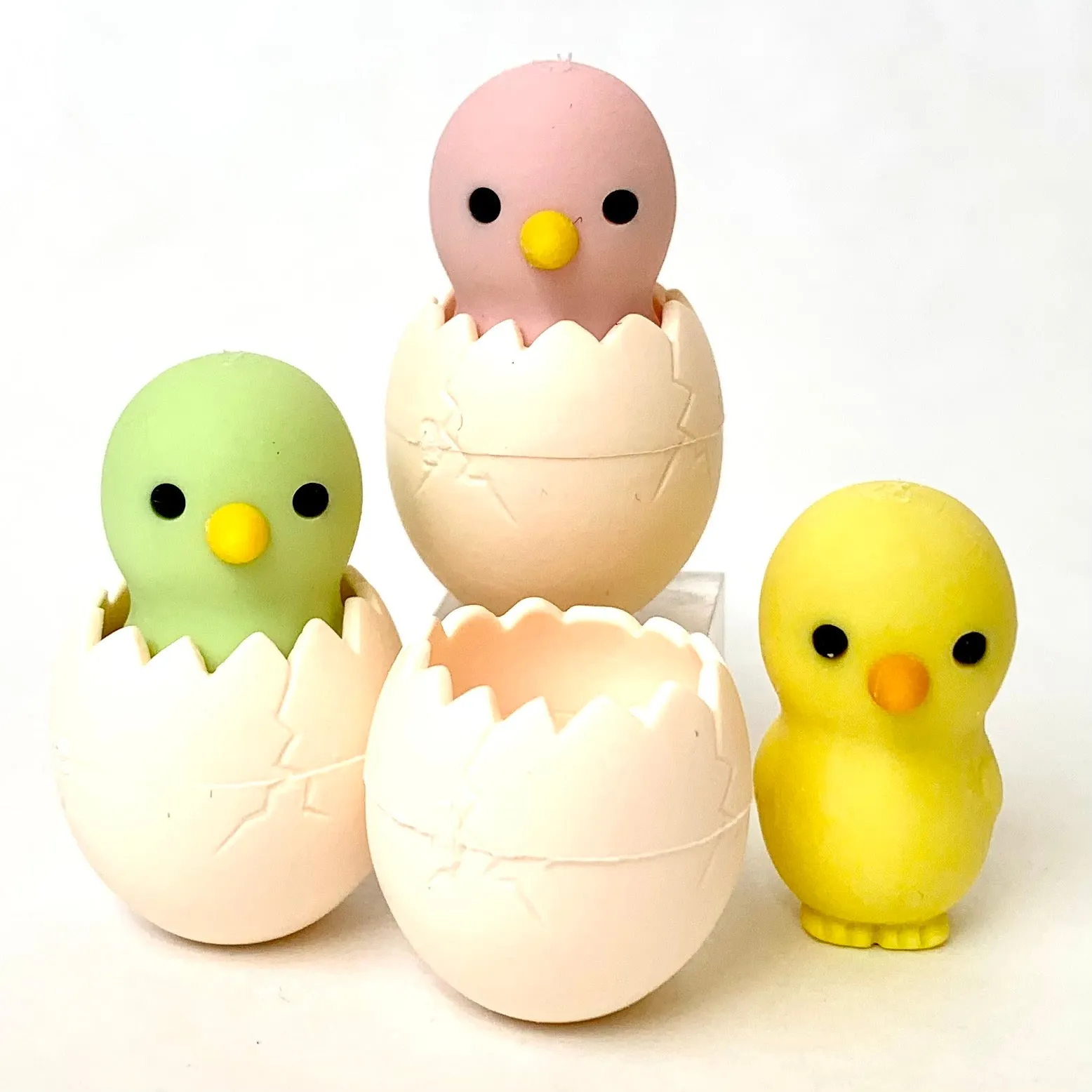 382421 Iwako Baby Chick Erasers-30