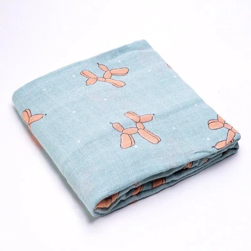 70% Bamboo 30% Cotton Baby Swaddle Wraps