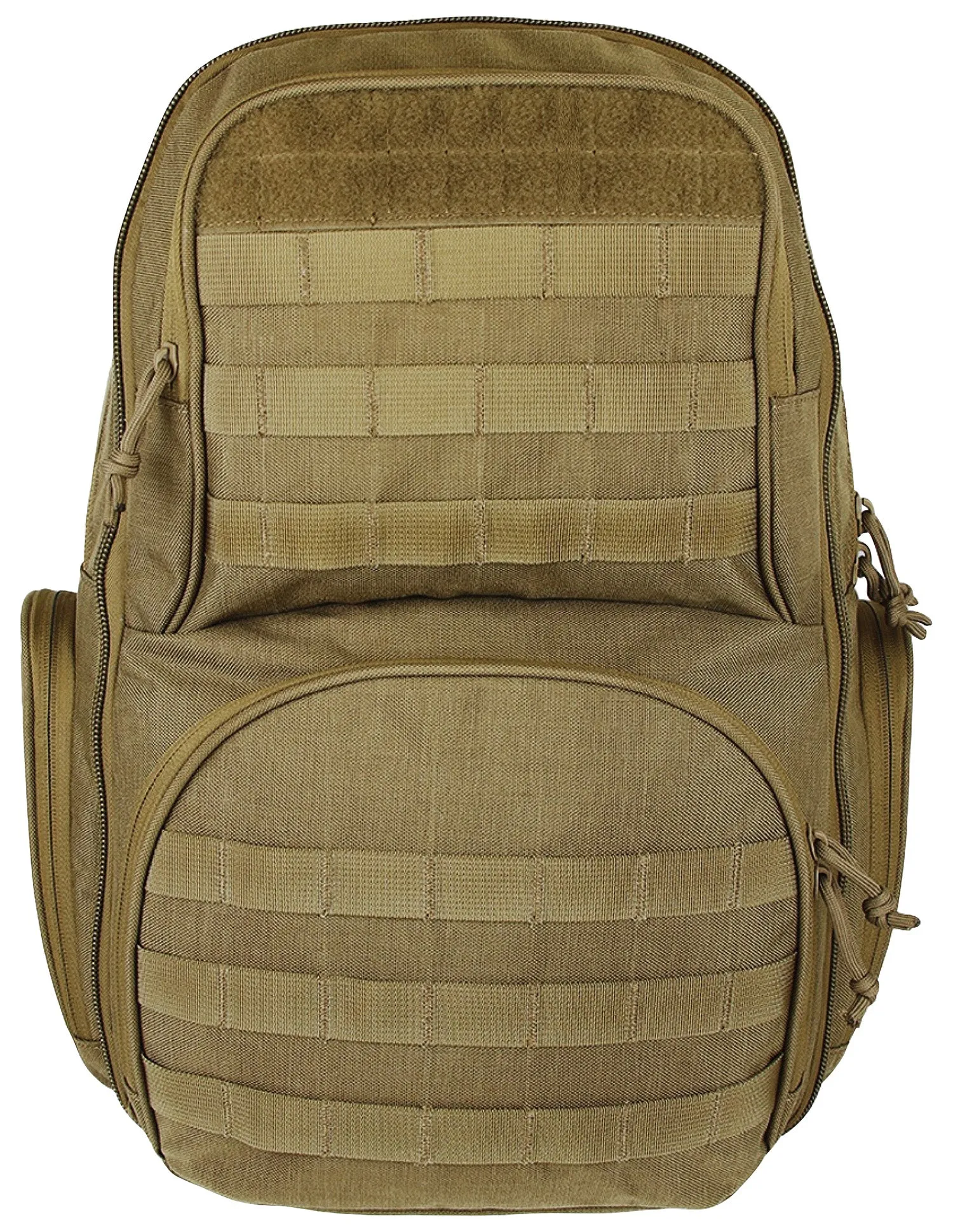 Advance Warrior Solutions JUG5DBPTN Juggernaut 5 Day Pack  Tan Polyester, MOLLE Front, Hydration System Compatible