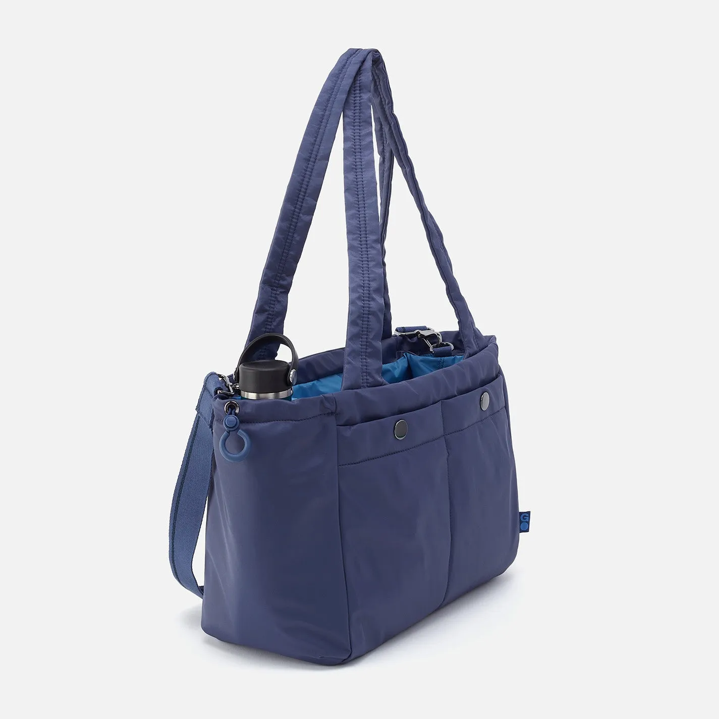 ALL IN ONE Tote in CaRefiber recycled nylon - Ocean