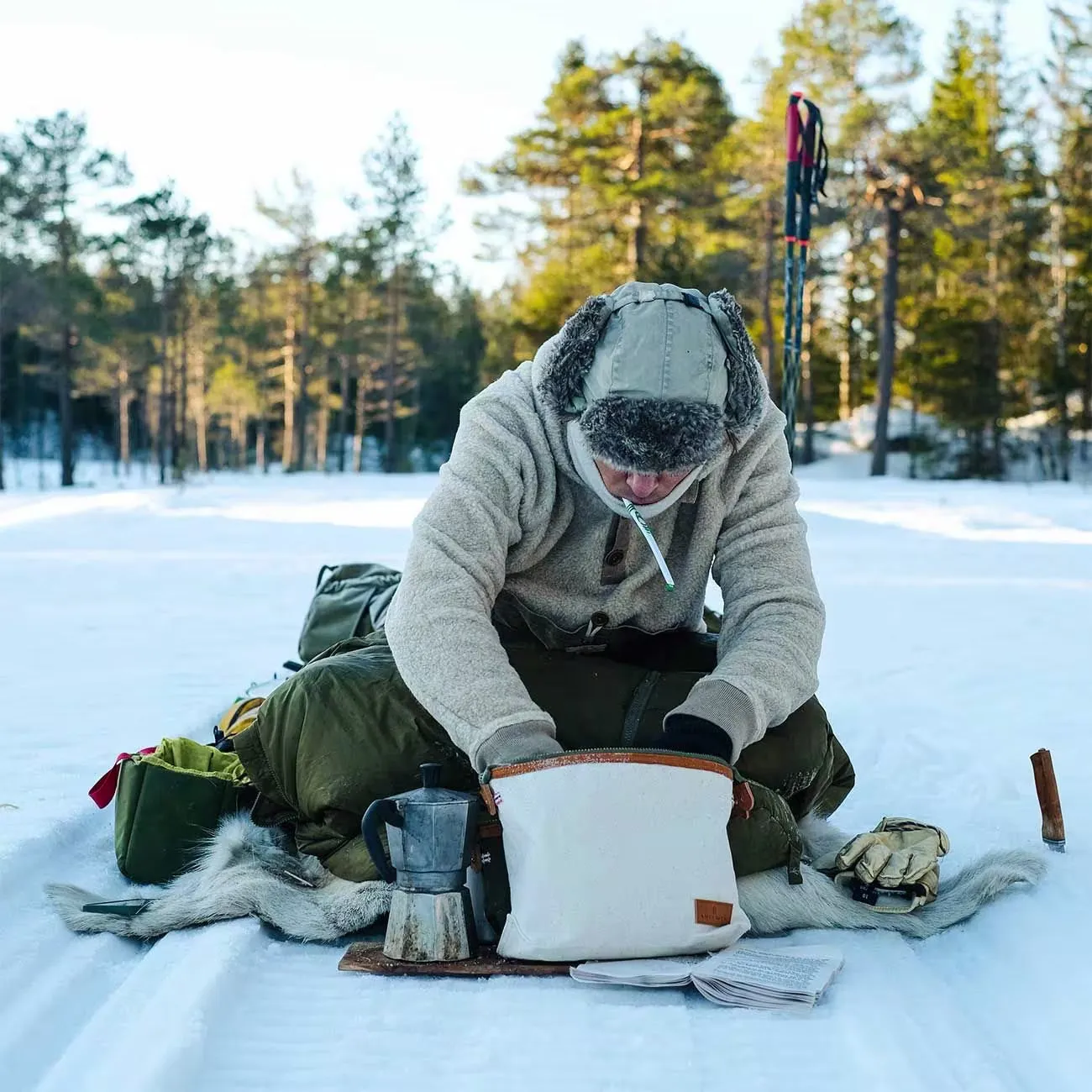 Amundsen | Canvas Wash Bag