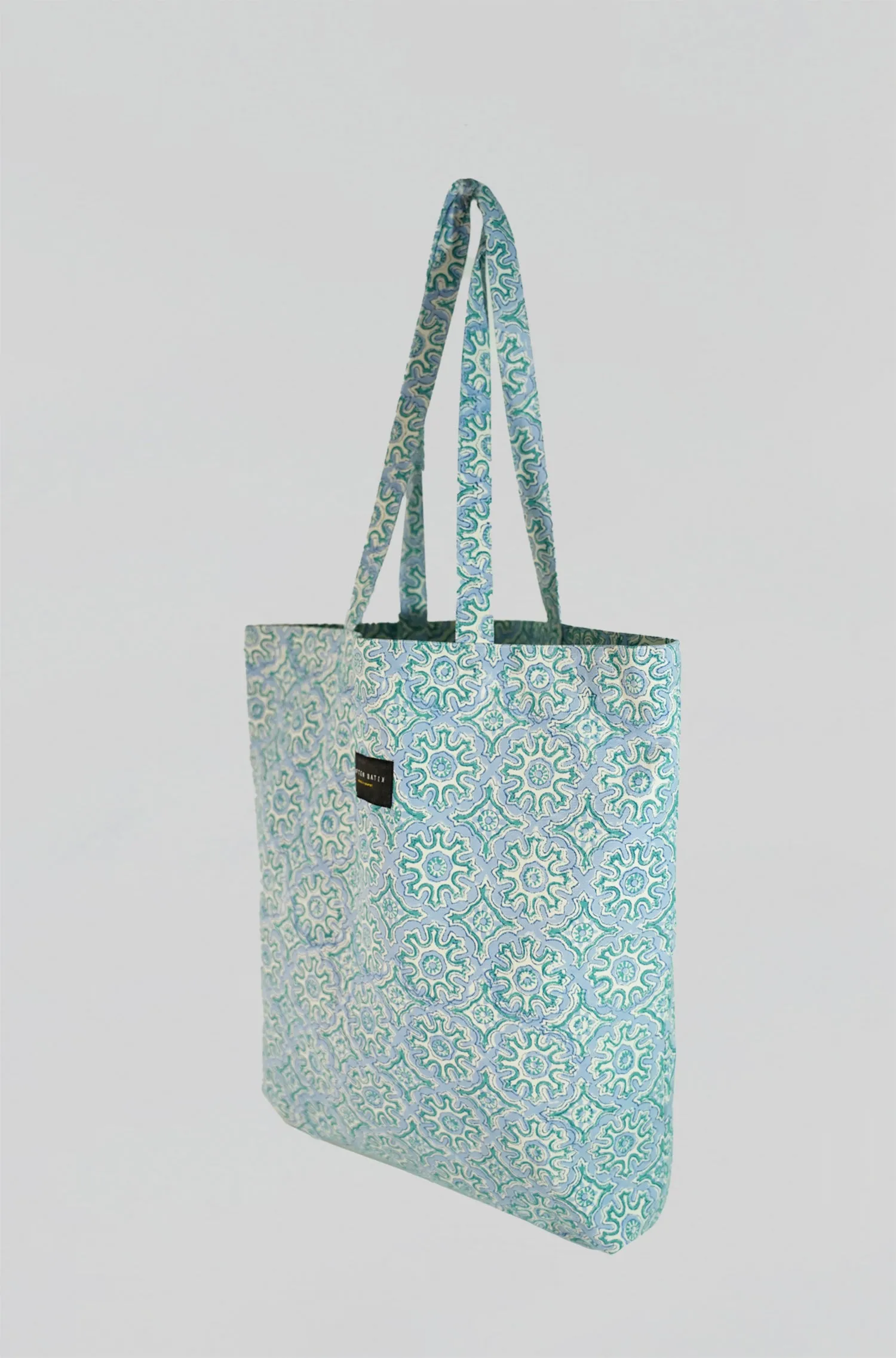 Artisanal Canvas Tote Bag in Georose