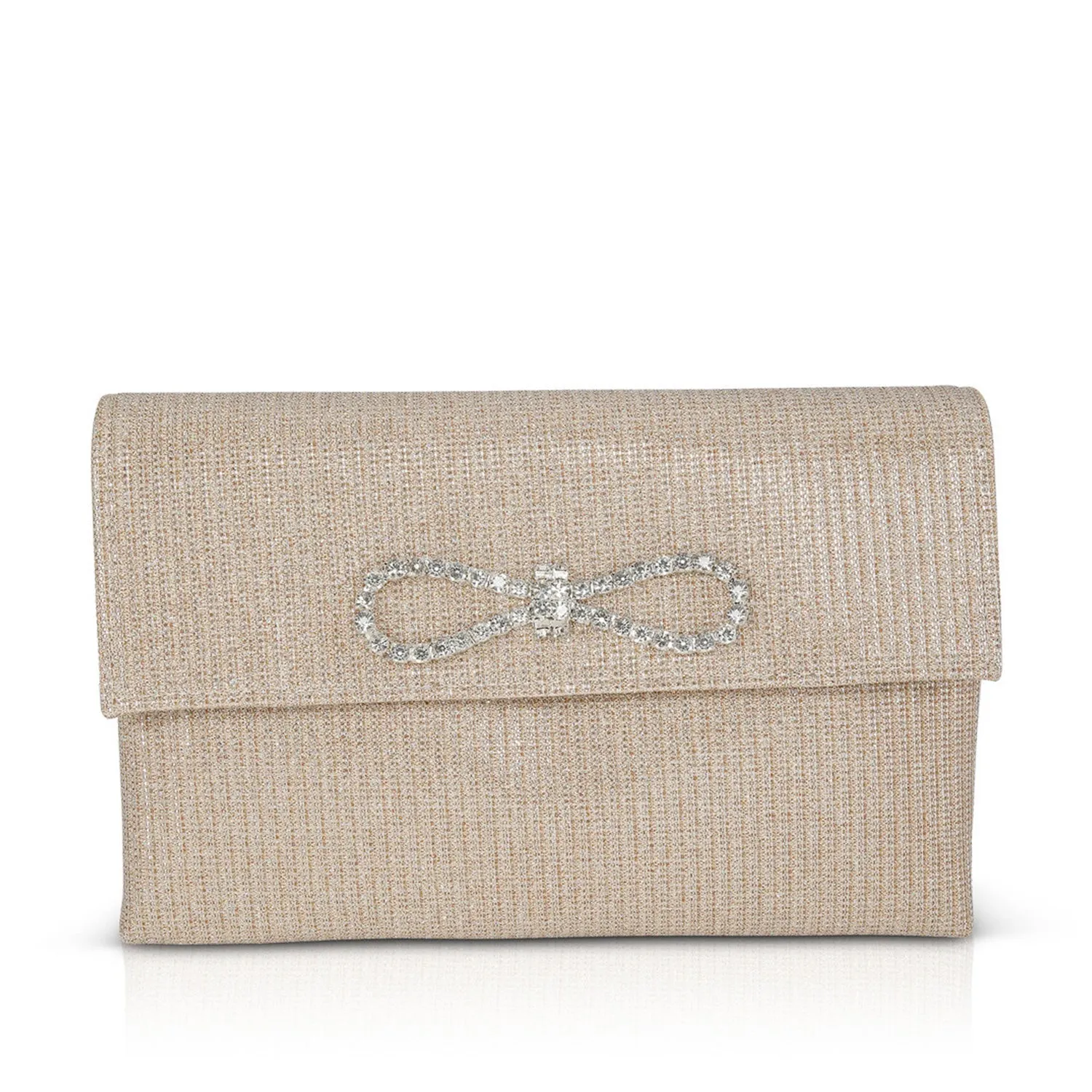 Badgley Mischka Women's Dakota Sparkle Jacquard Envelope in Gold