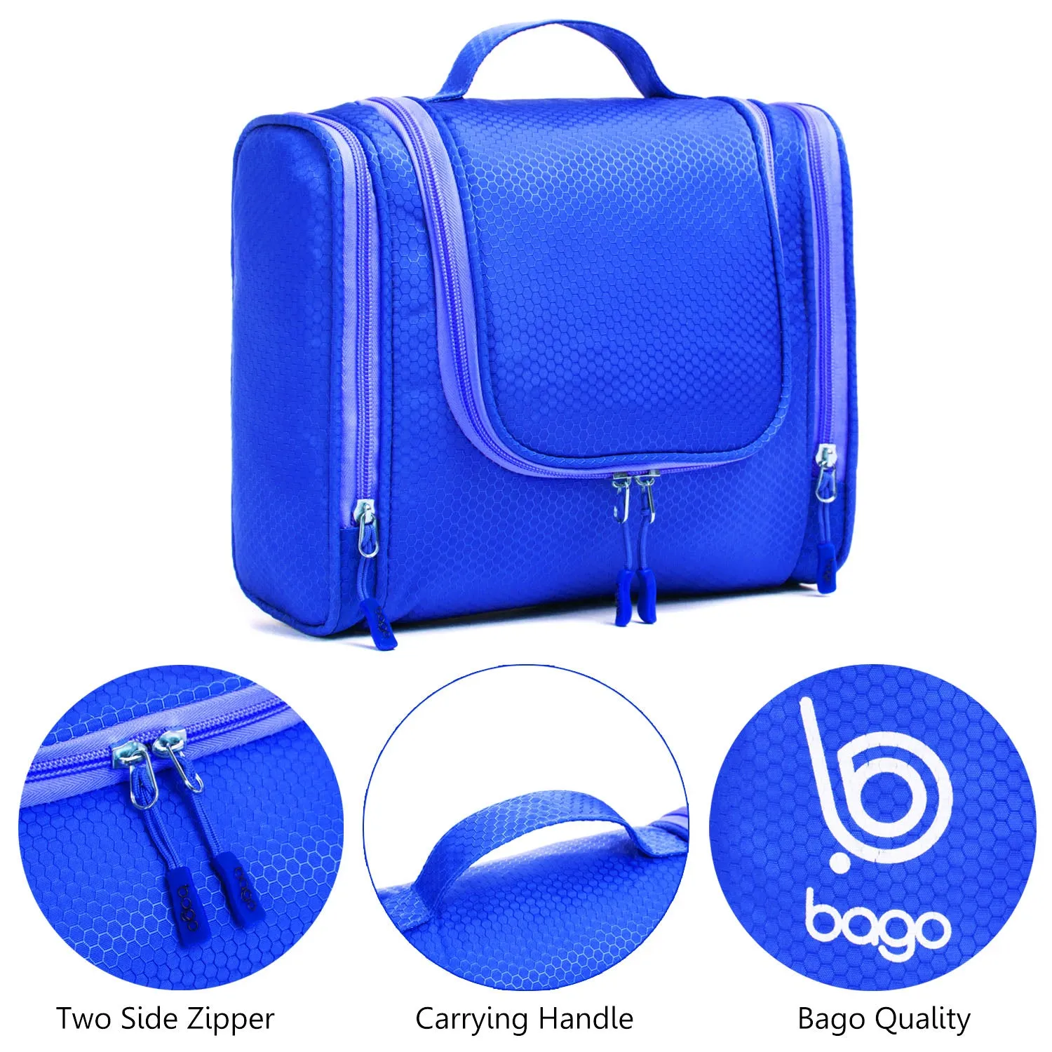 Bago Hanging Toiletry Bag For Women & Men - Travel Bags for Toiletries