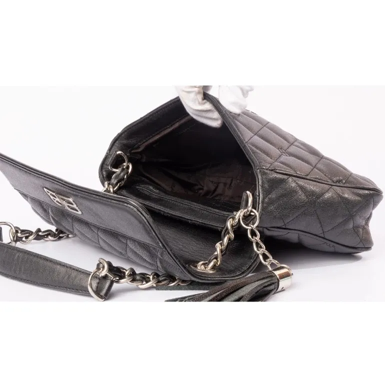 Balenciaga Chain Handle Flap Shoulder Bag