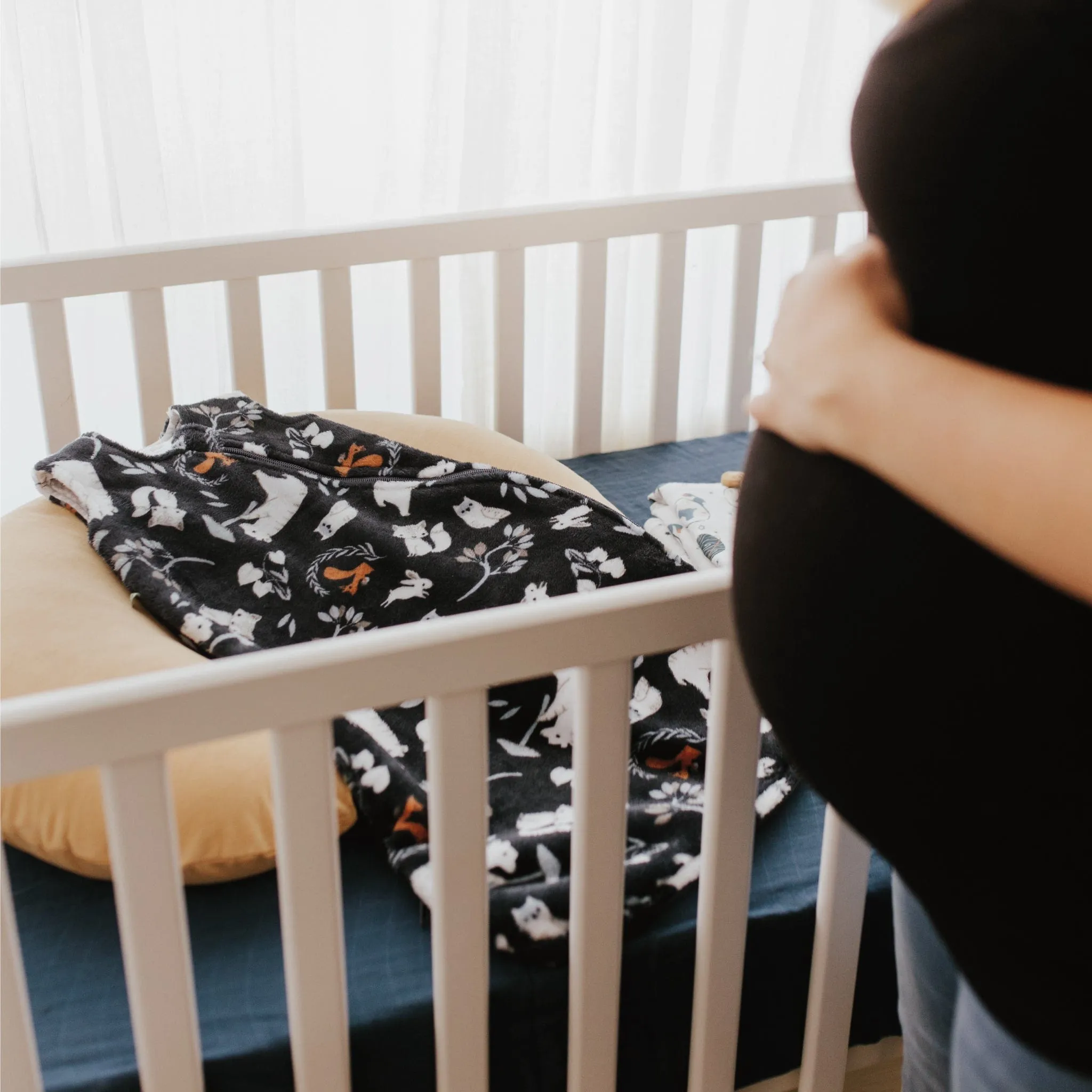 Bamboo nursing pillow - Honey