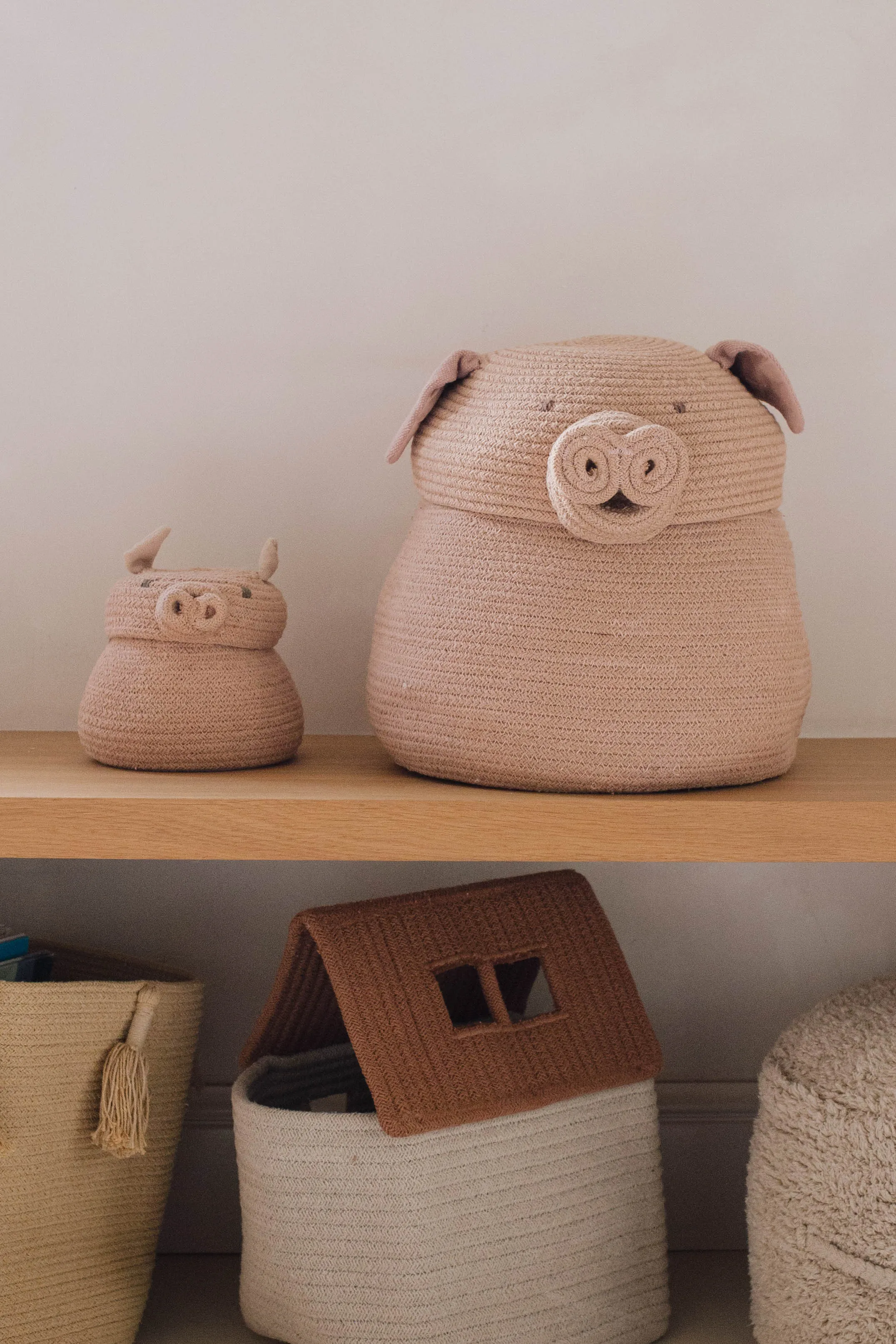 BASKET MINI PEGGY THE PIG