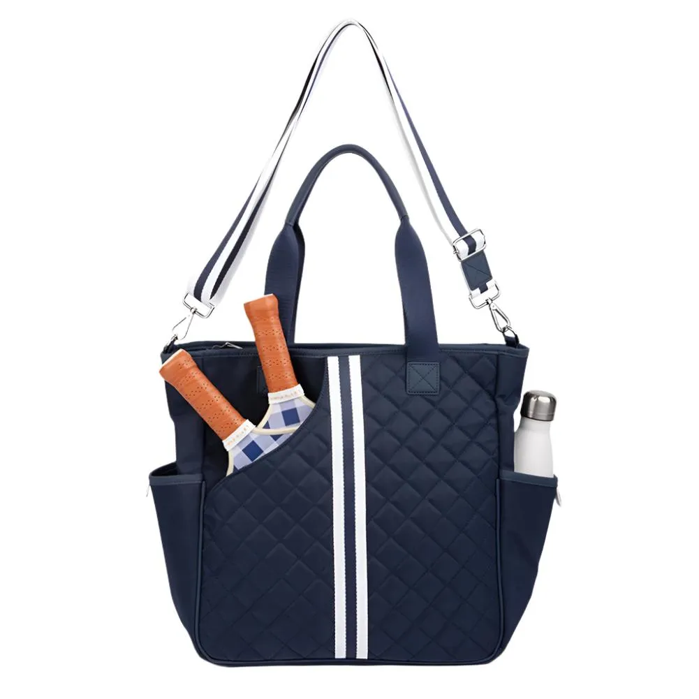 Belle Pickleball and Tennis Tote Navy