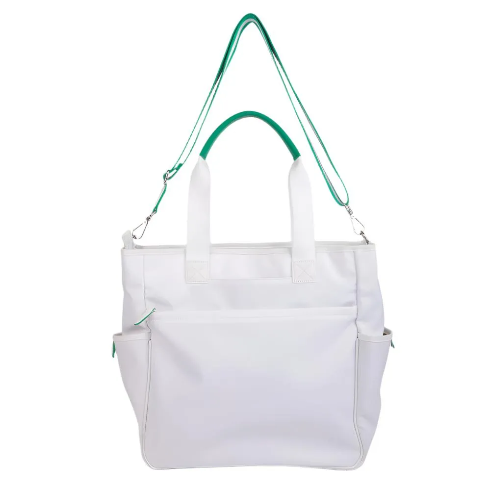 Belle Pickleball and Tennis Tote White