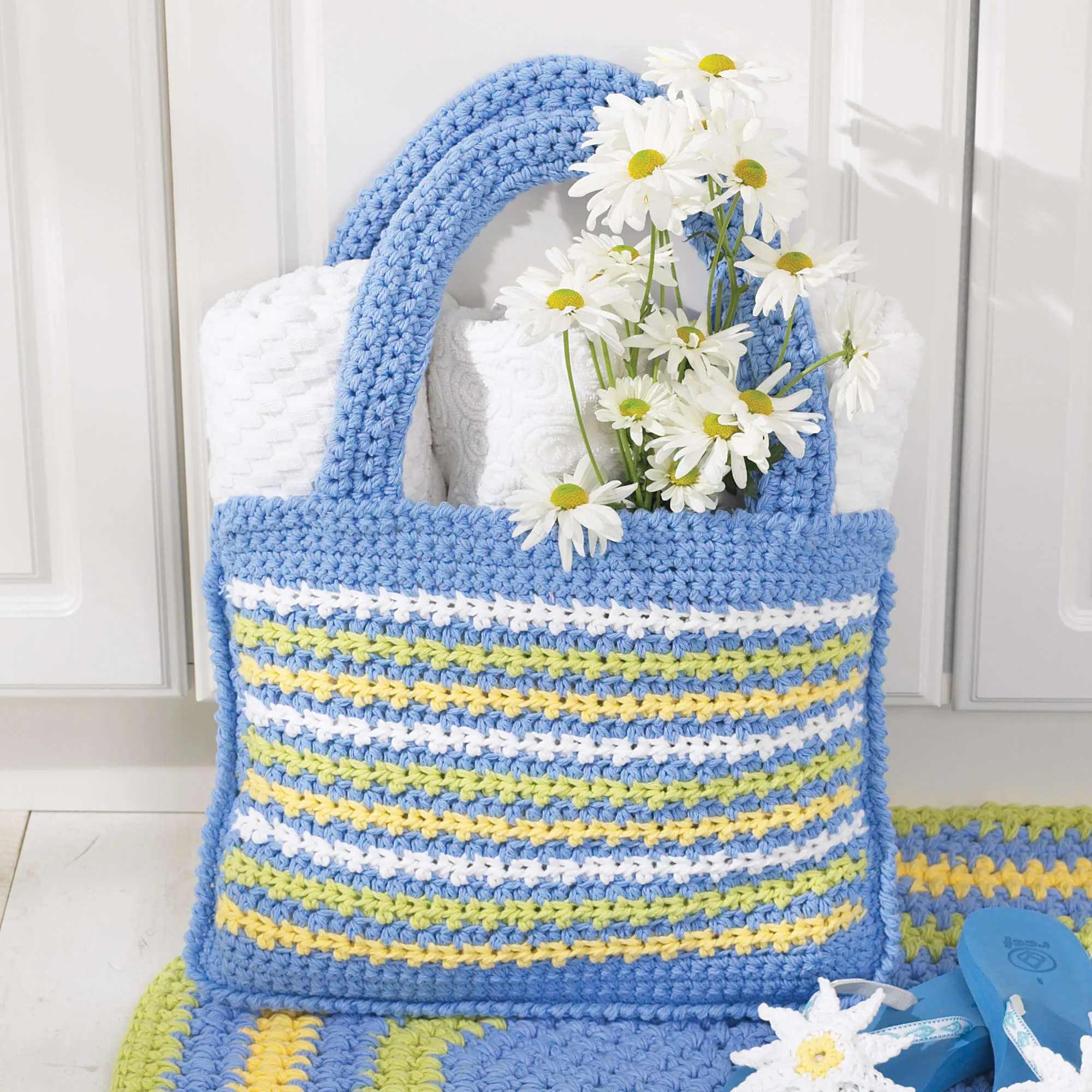 Bernat Crochet Shopping Tote Bag