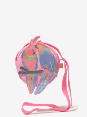 Billieblush Girls Parrot Shoulder Bag in Pink