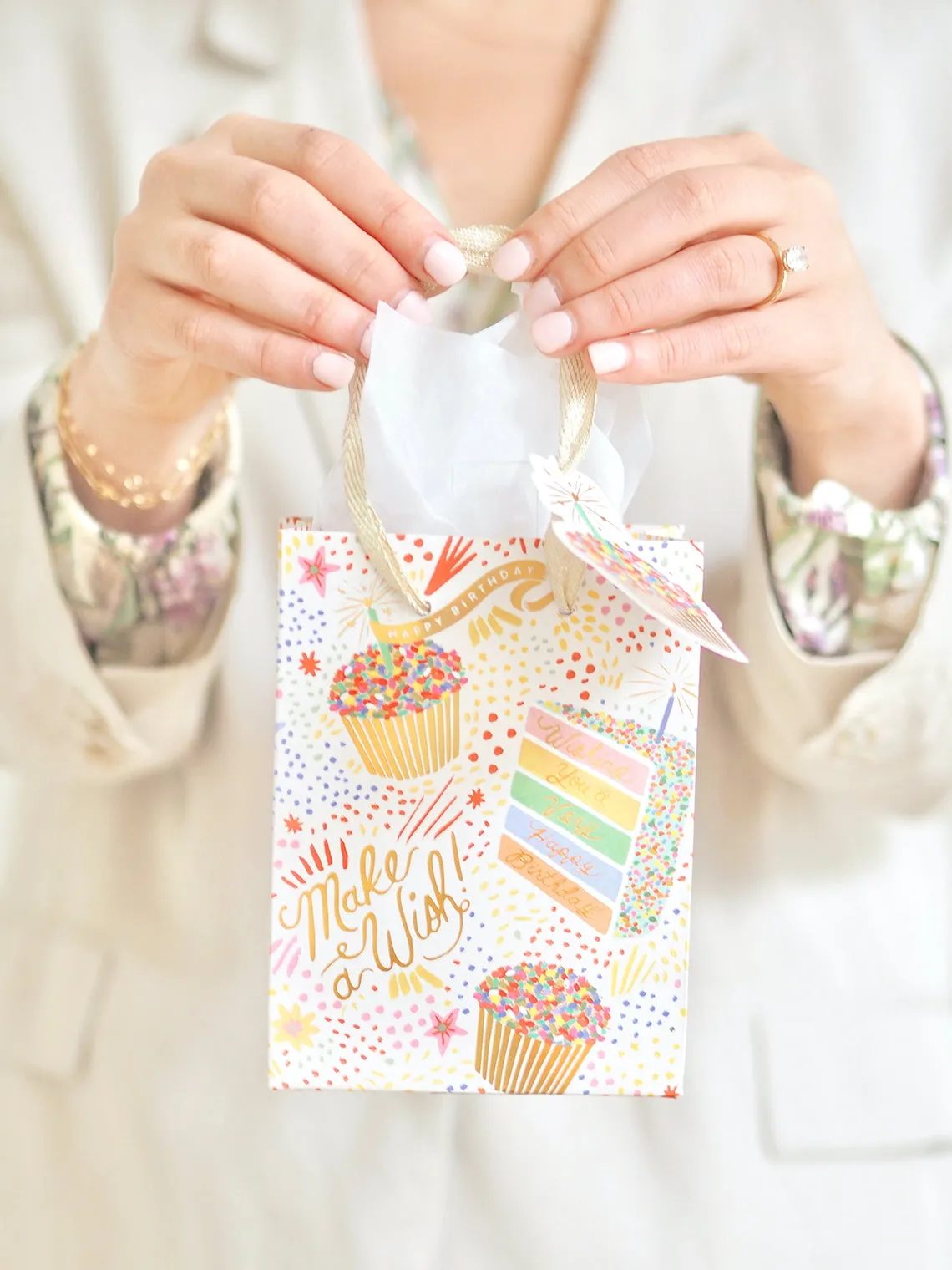 Birthday Cake Gift Bag