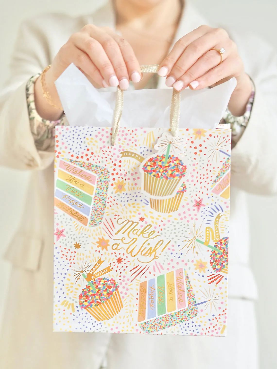 Birthday Cake Gift Bag