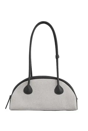 Black Canvas Harper Bag