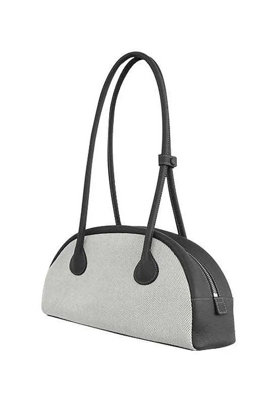 Black Canvas Harper Bag