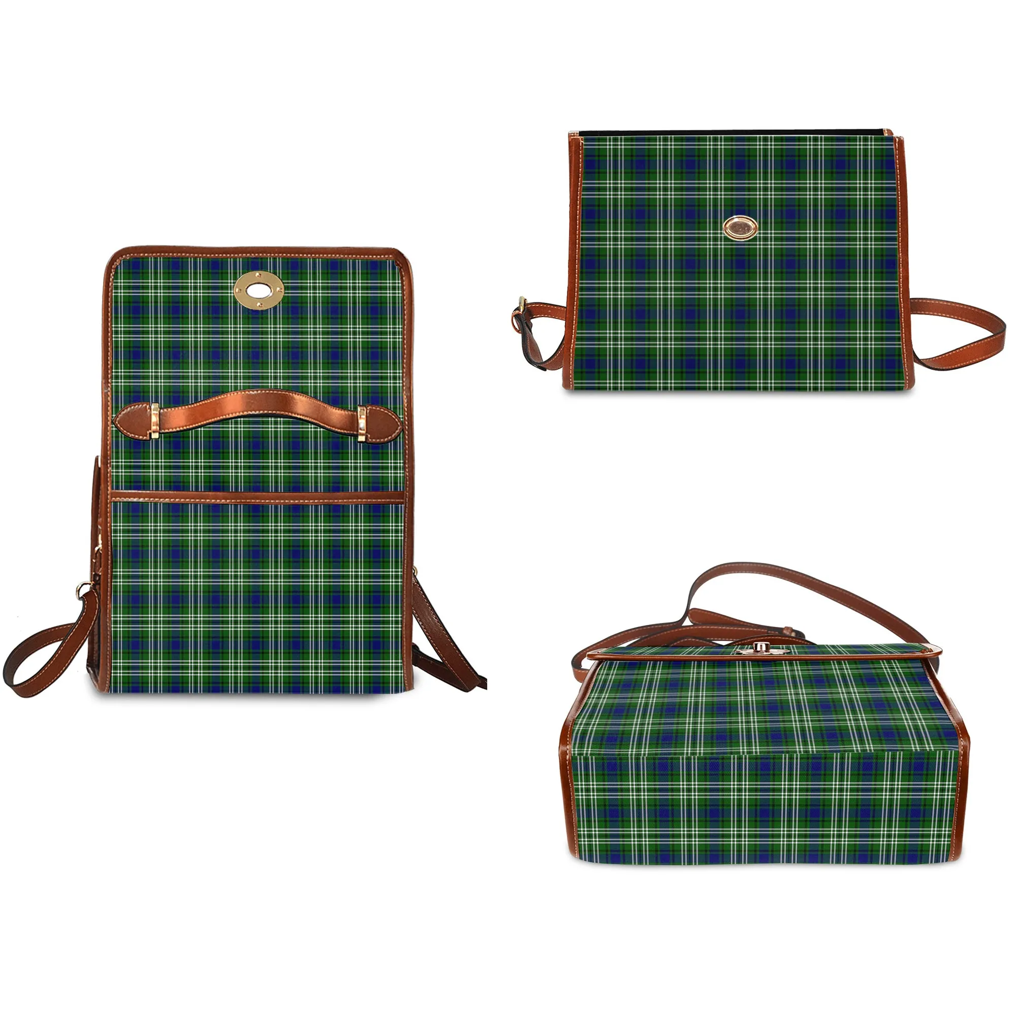 Blackadder Tartan Waterproof Canvas Bag