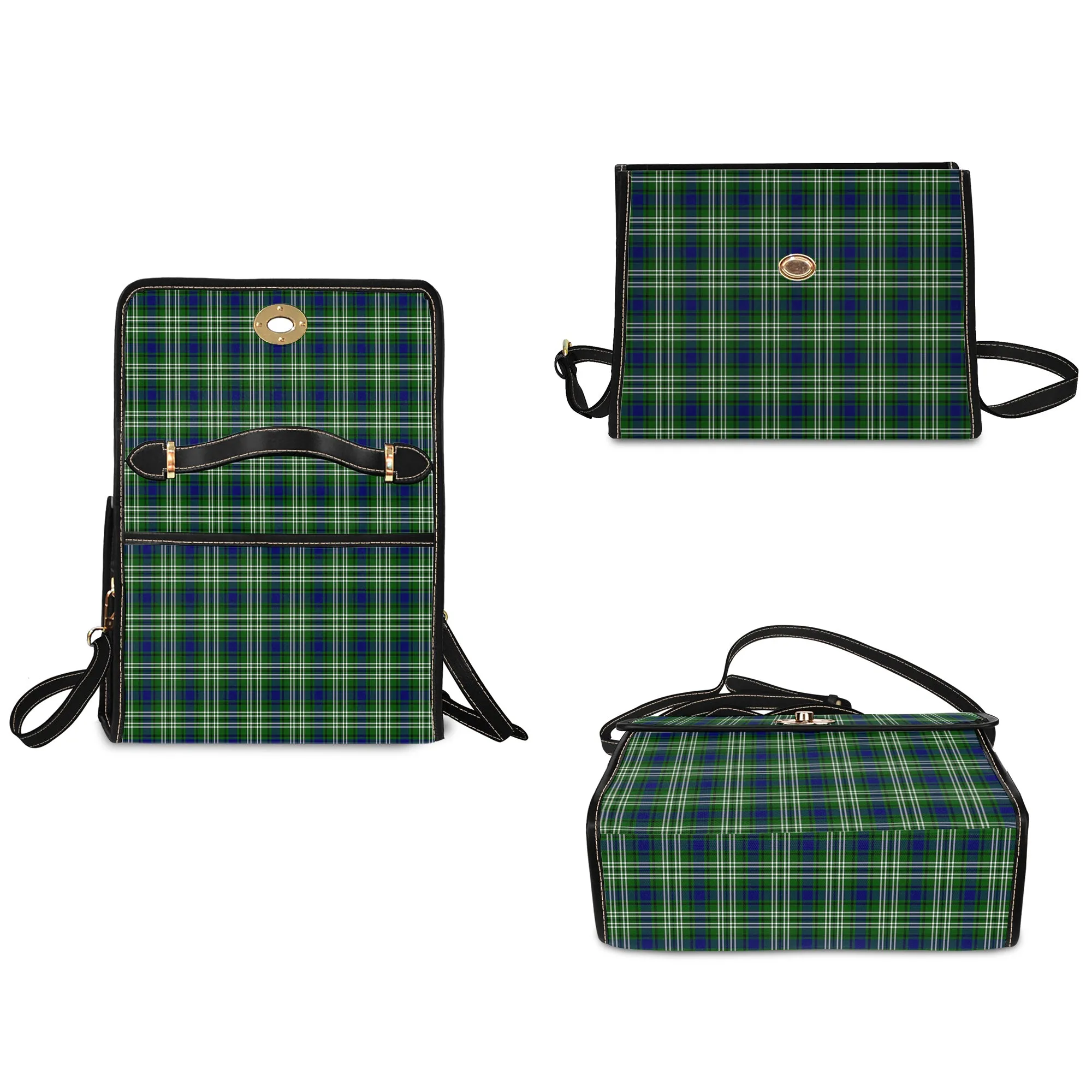 Blackadder Tartan Waterproof Canvas Bag