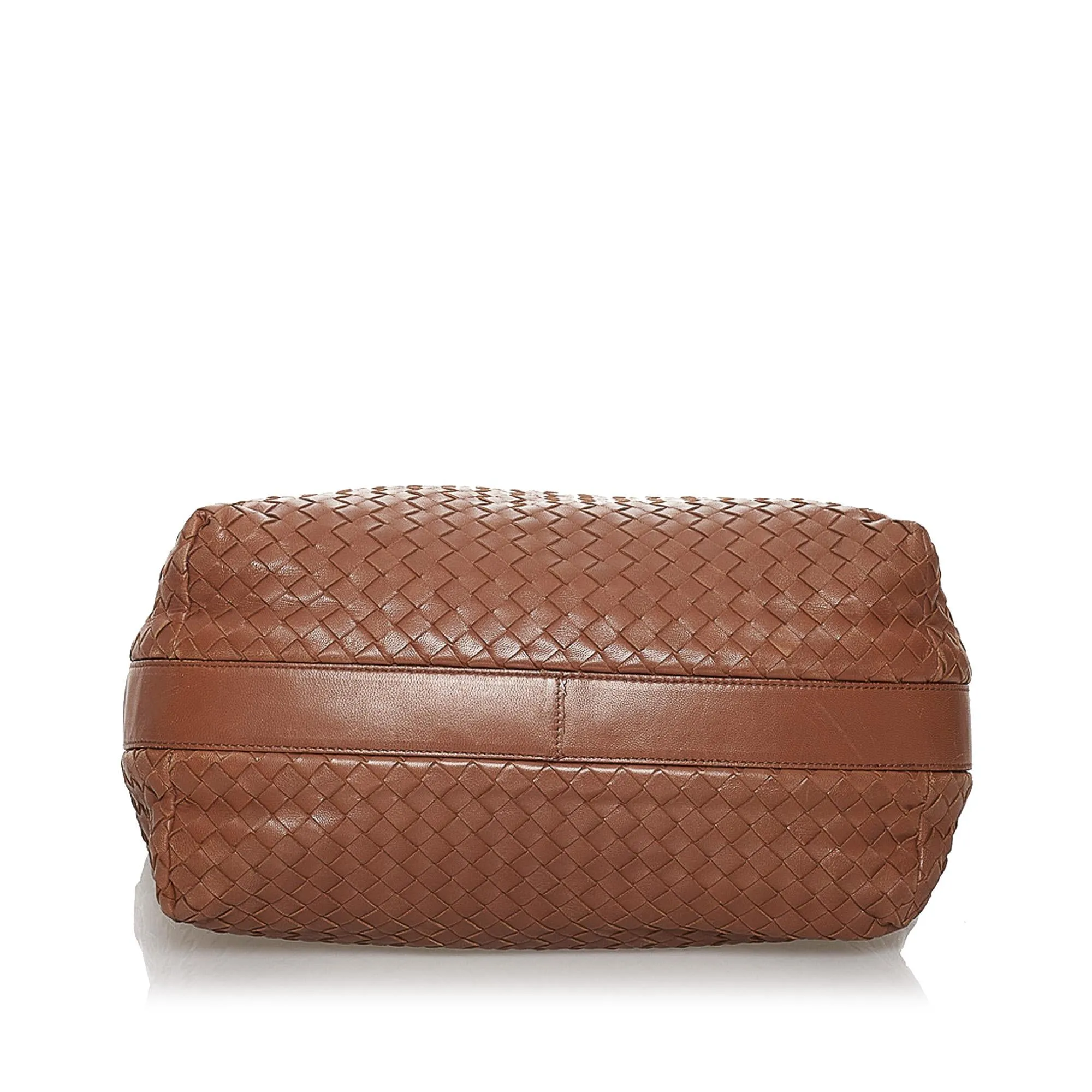 Bottega Veneta Intrecciato Leather Shoulder Bag (SHG-31180)