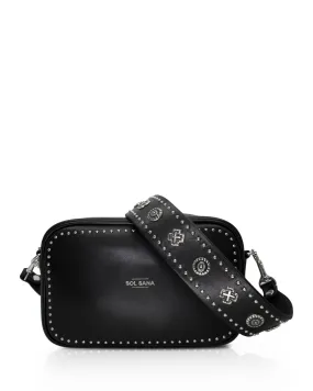 Camera Bag Studded - Black / Silver