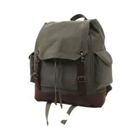 Canvas & Leather Vintage Expedition Rucksack