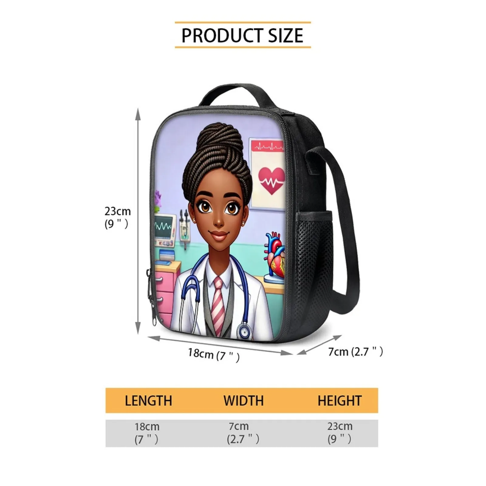 Carla The Cardiologist - Lunch Bag