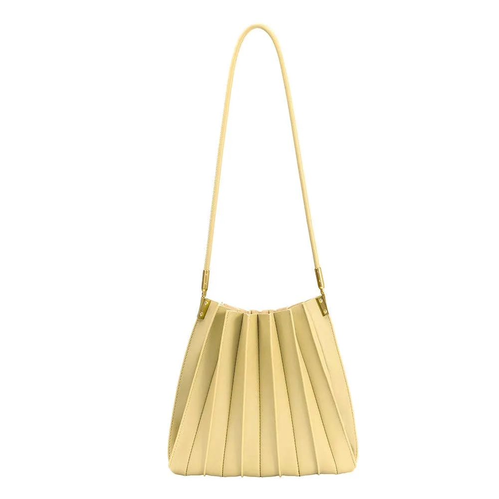 Carrie Pleated Shoulder Bag