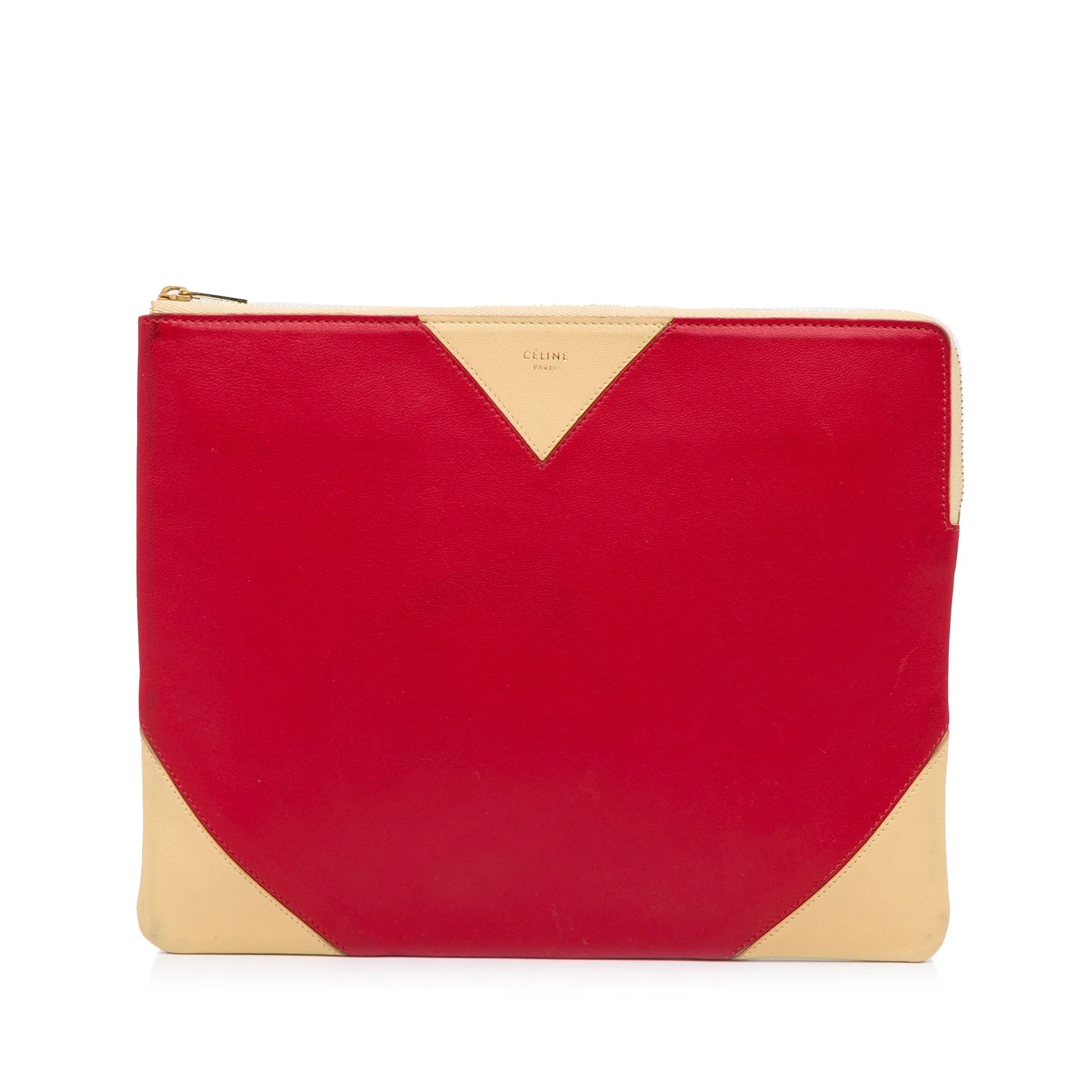 Celine Coeur Clutch Bicolor