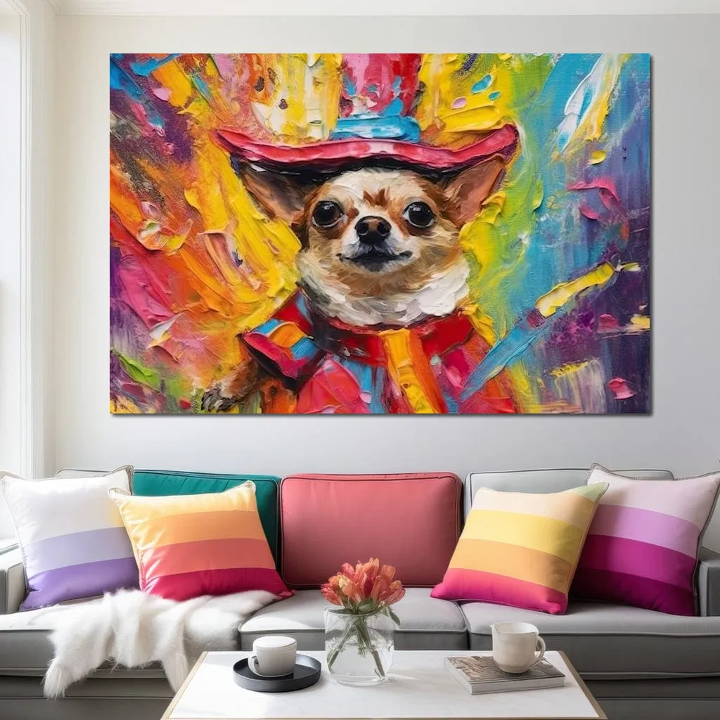 Chromatic Chihuahua Delight - JoyCare Designs