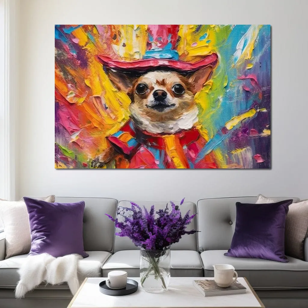 Chromatic Chihuahua Delight - JoyCare Designs