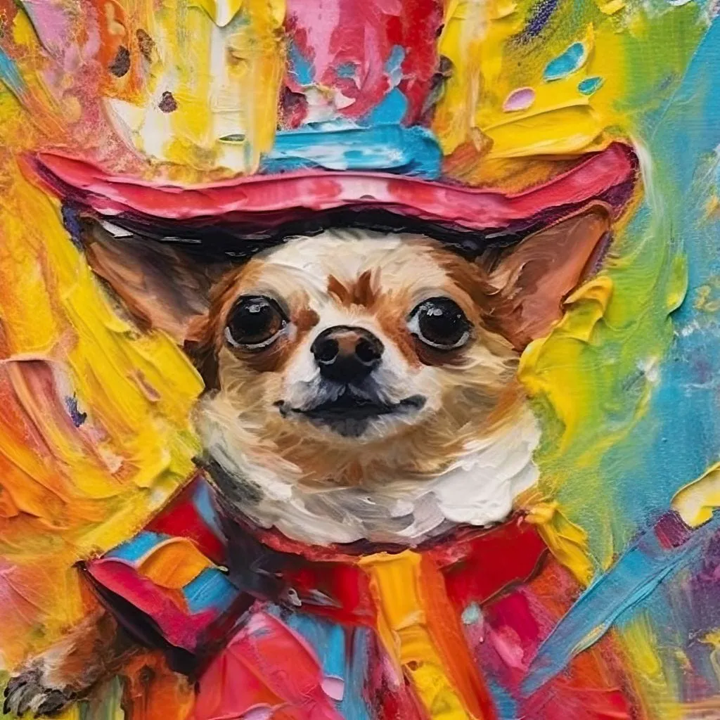 Chromatic Chihuahua Delight - JoyCare Designs