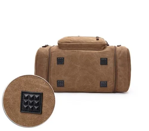 Classy Men Canvas Weekend Bag - 6 Colors