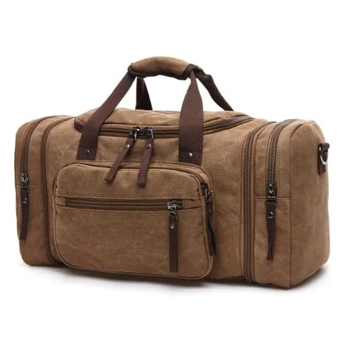 Classy Men Canvas Weekend Bag - 6 Colors