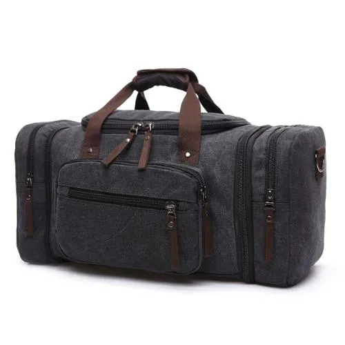 Classy Men Canvas Weekend Bag - 6 Colors