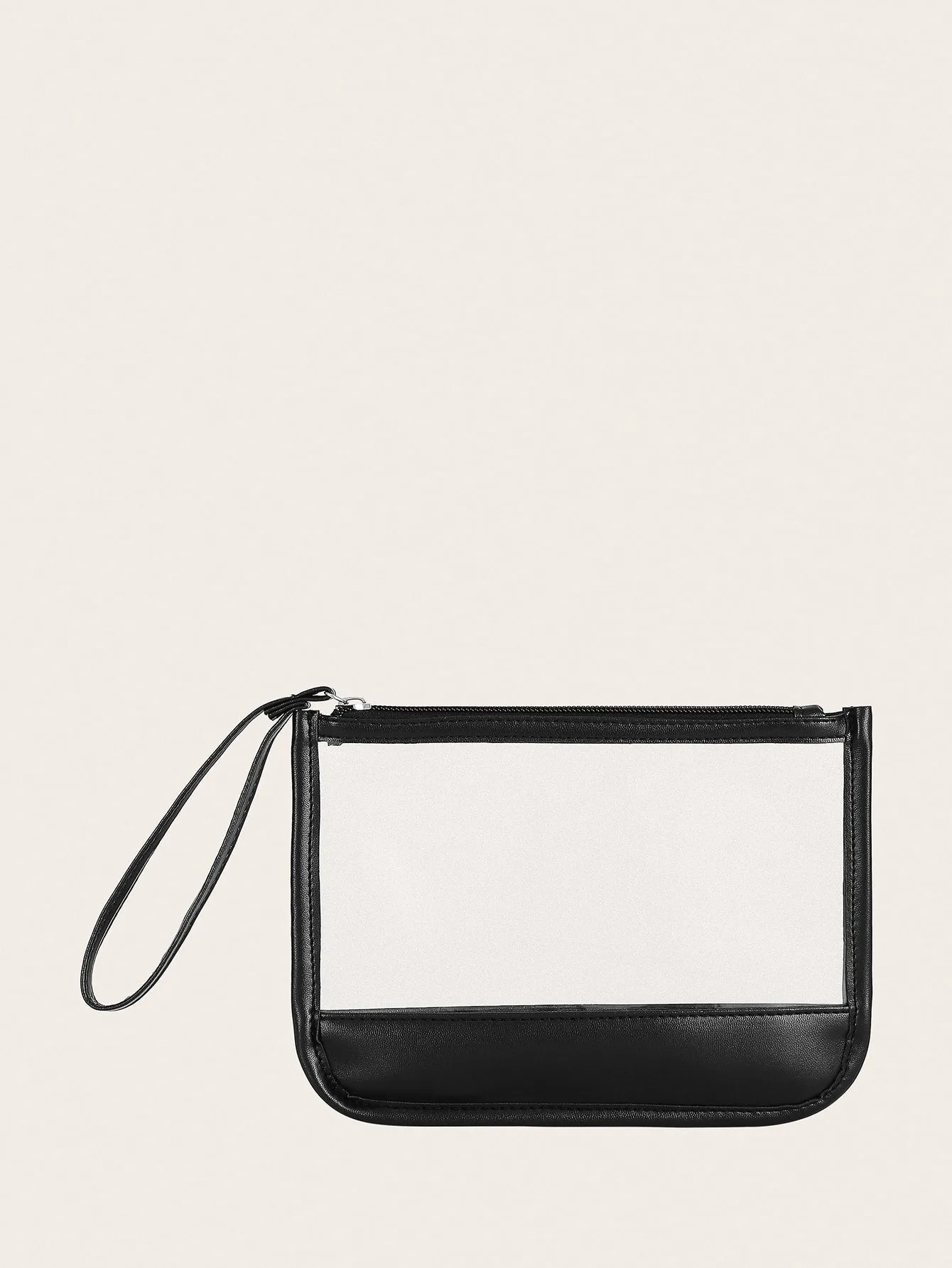 Clear Clutch Bag With Wristlet