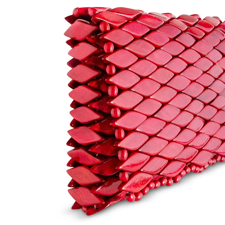 Clutch Purse, Copacabana - Red