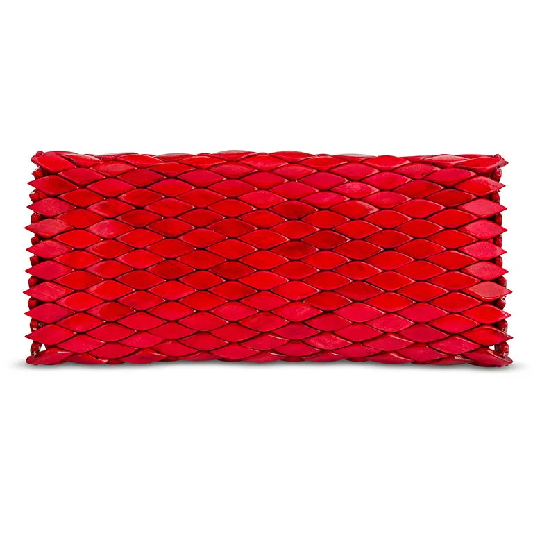 Clutch Purse, Copacabana - Red