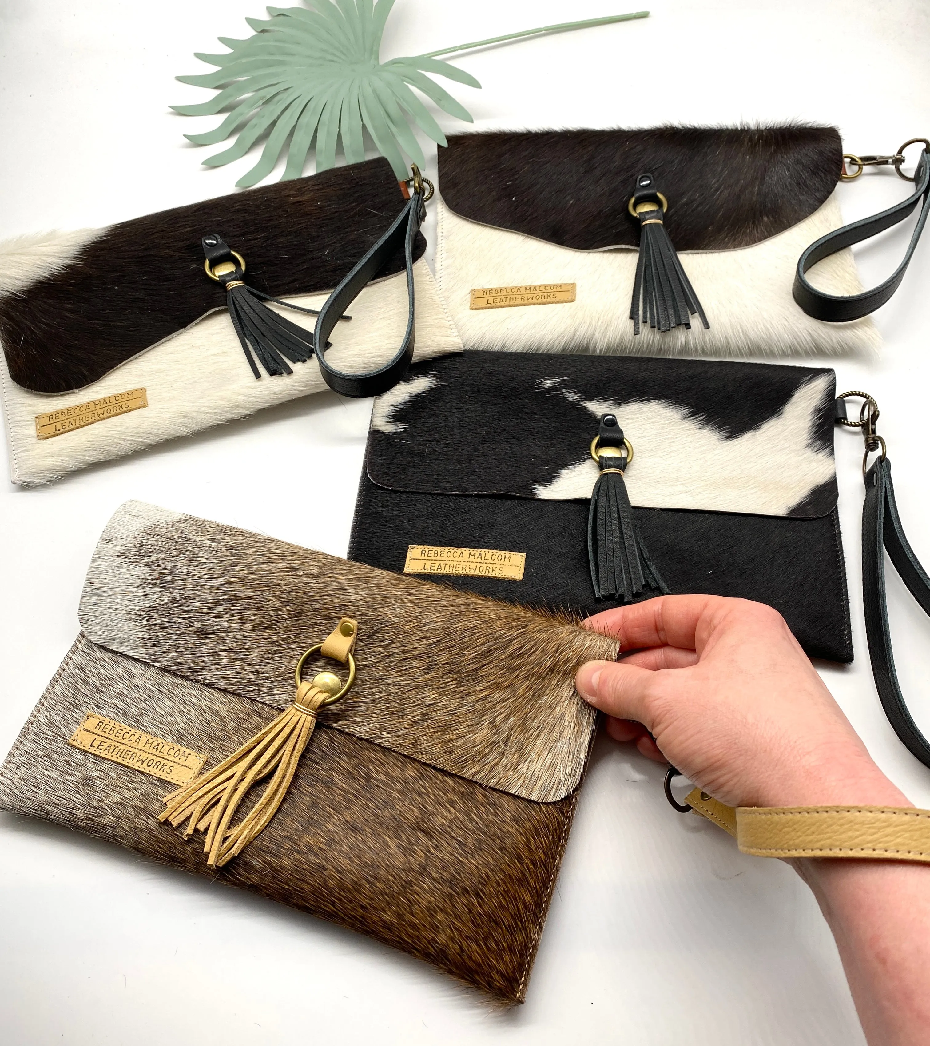 Clutch Purse-Cowhide