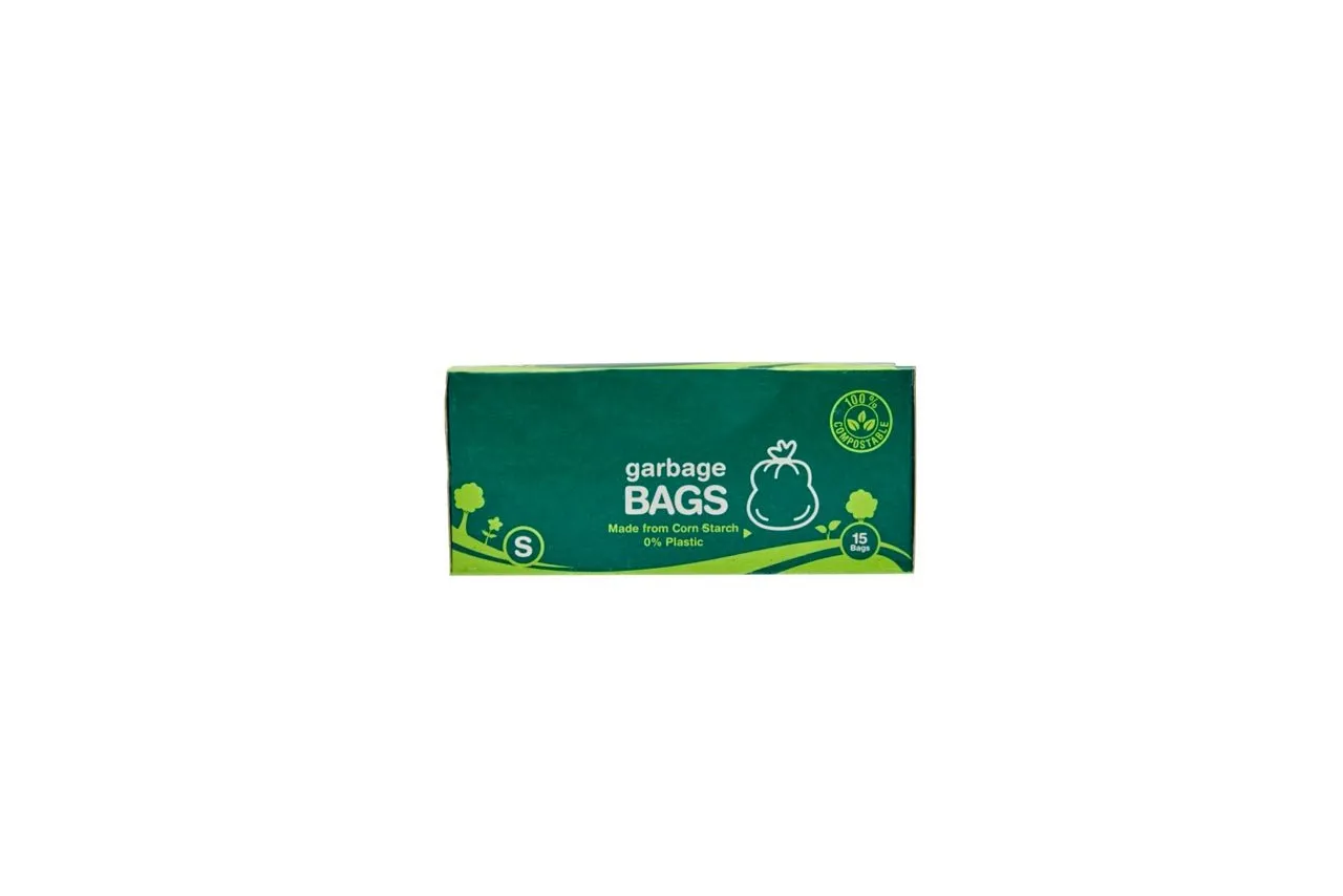 Compostable Garbage Bag Small (15 Bags x Pack of 3)