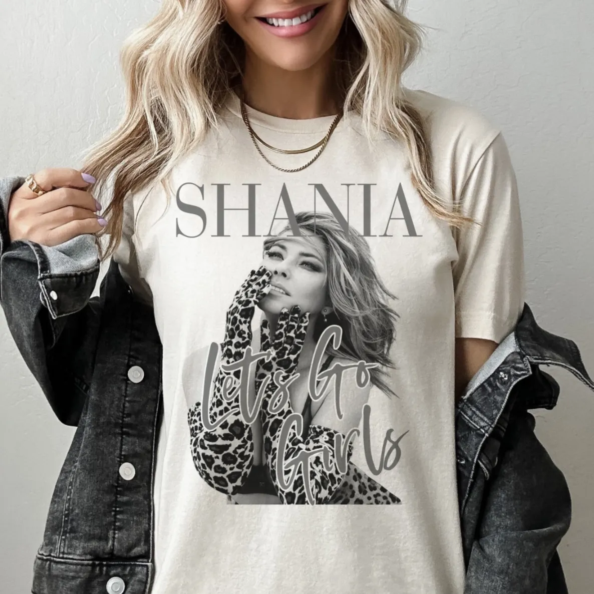 Country Music Let's Go Girls Shania Tee Shirt