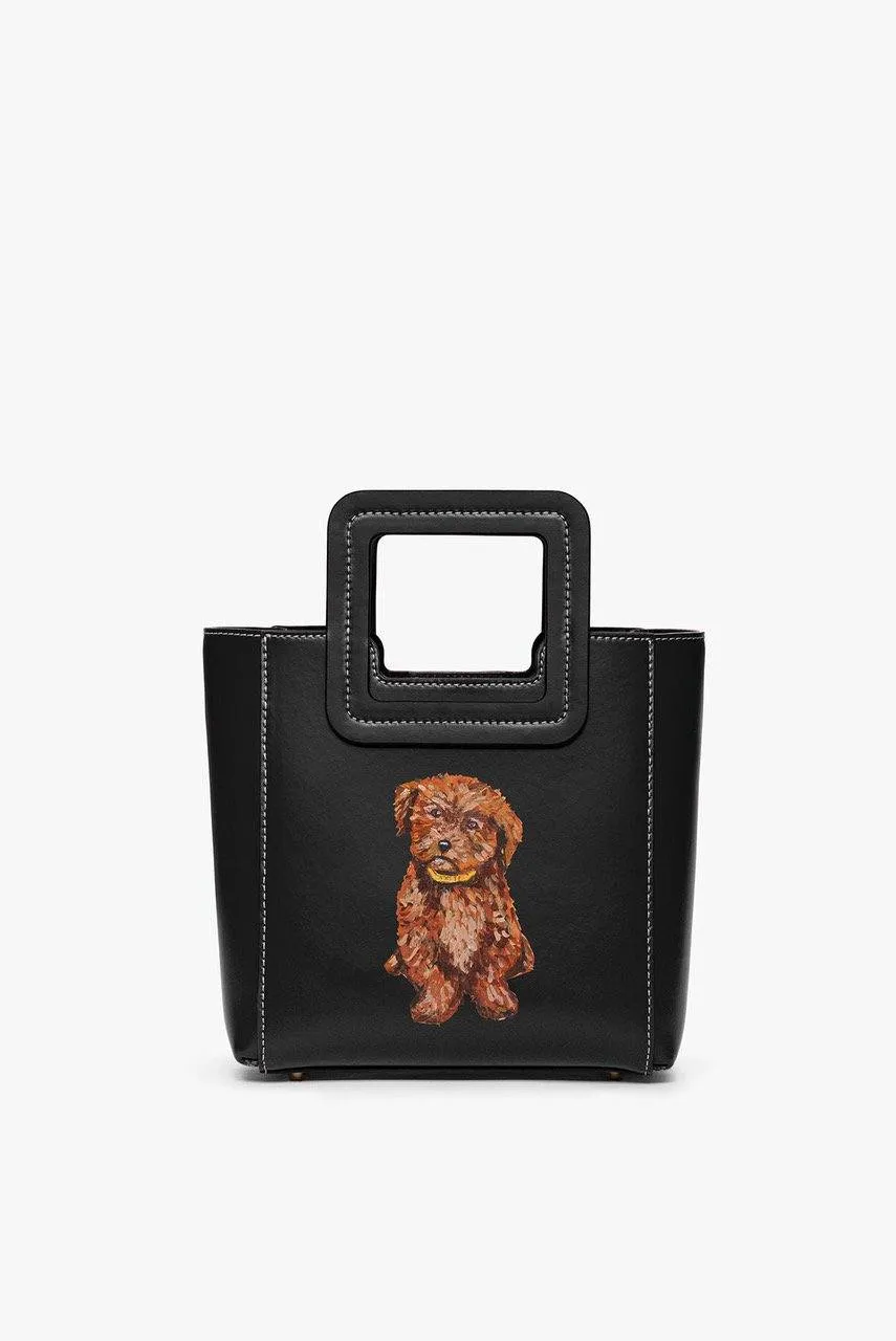 CUSTOM MINI SHIRLEY LEATHER BAG | BLACK