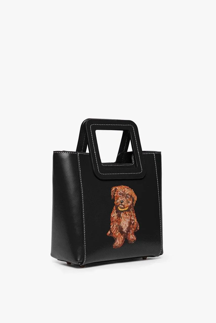 CUSTOM MINI SHIRLEY LEATHER BAG | BLACK